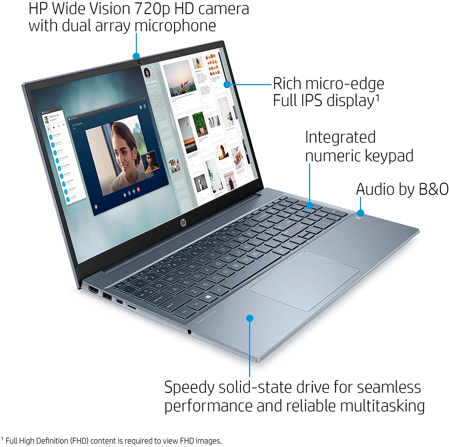 HP Pavilion 15.6" FHD Laptop