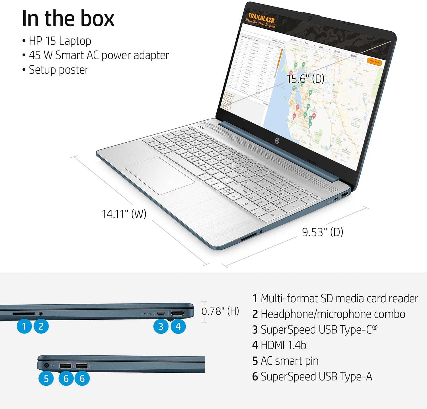 HP Pavilion 15.6″ FHD Laptop